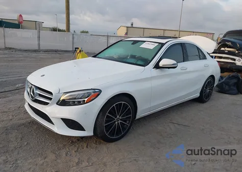 2020 Mercedes-Benz C 300 из США, поврежденный, VIN W1KWF8DB6LR574594